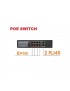 SWITCHEUR INFO POE 8 PORT+ 2 GB ETHERNET UPLINK 120 W