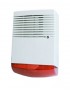 SIRENE EXT AVEC LUMIERE LED 128dB METAL 3S