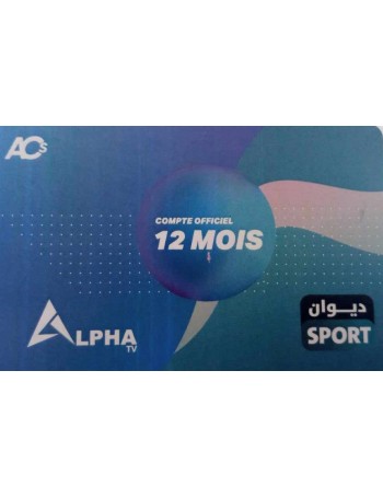 IPTV ALPHA DIWAN TAALIMIA CHAHID 360 Jsc