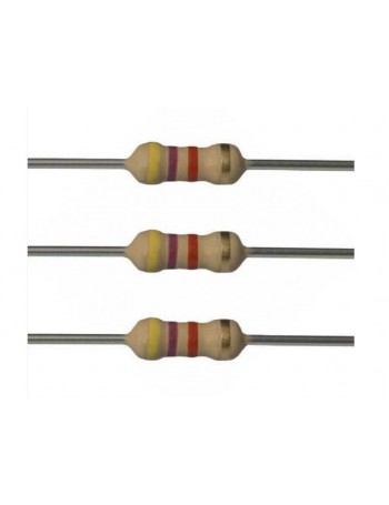 RESISTANCE 1/4W 4.7 K OHM