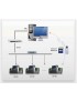 POINTEUSE DIGIT RFID EMPRINTE +BAT ZKTeco DS100