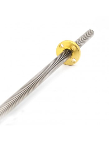 TIGE DE PLOMB EN ACIER INOXYDABLE + ECROU