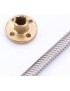 TIGE DE PLOMB EN ACIER INOXYDABLE + ECROU
