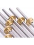 TIGE DE PLOMB EN ACIER INOXYDABLE + ECROU