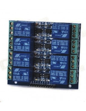 MODULE RELAIS 8X 5V 2*4R