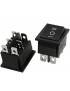 INTERRUPTEUR A BASCULE 3 POSITIONS 6 PIN 250VAC/15A